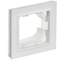 IEK BRITE Рамка 1-мест. IP44 РУ-1-БрАБ-44 а/б