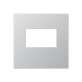 JUNG Kрышка для USB-зарядный устройств; без видимого винта; термопласт; алюминий