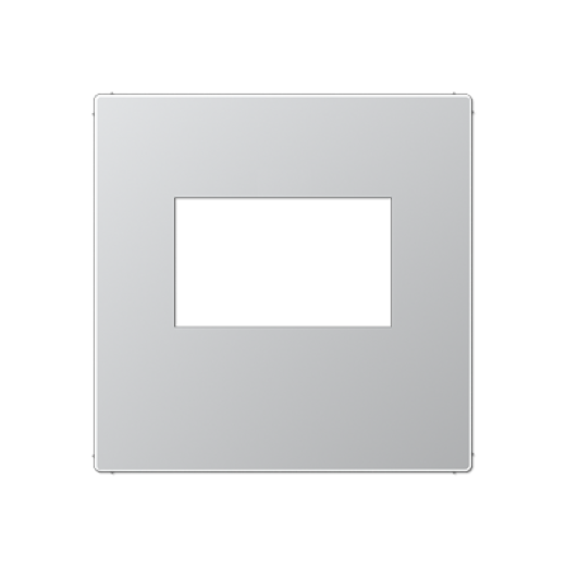 Kрышка для USB-зарядный устройств, без видимого винта, термопласт, алюминий