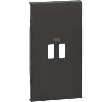 BT Living now Черный Лицевая панель для зарядных устройств USB 2 мод.