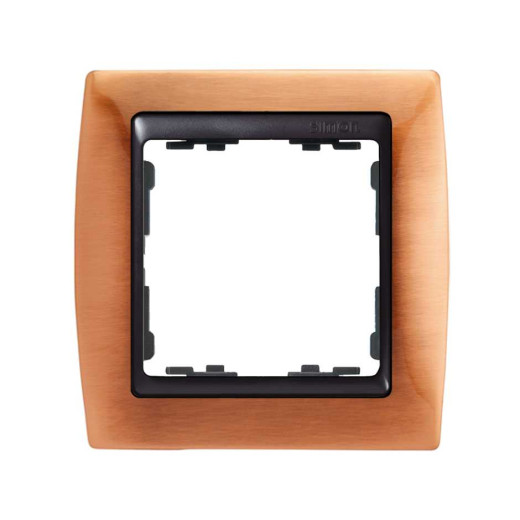 Simon 82 Медь/Графит Рамка 1-ая