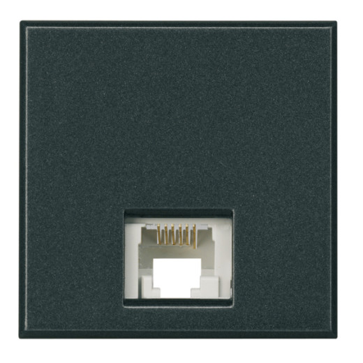 Axolute Телефонный разъём RJ12, категория 3, тип коннектора К10, цвет антрацит