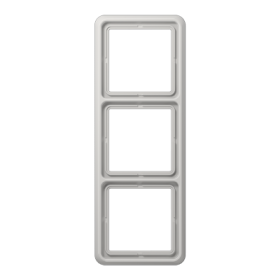 JUNG CD 500 Светло-серая Рамка 3-ая