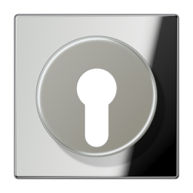 JUNG Крышка к выключателю для замочного механизма полированный хром