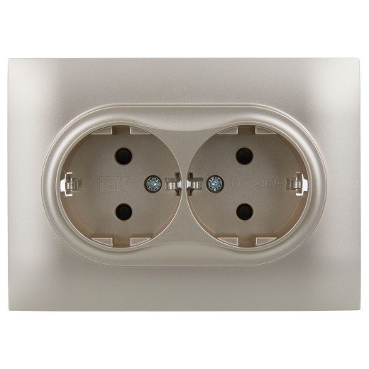 SKANDY Роз. 2-я с з/к/ш 16А в сб. SK-R07Sh шамп. IEK