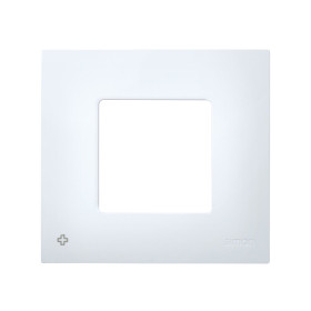 Simon 27 Play Белая Антибактериальная Рамка-декор 1-ая