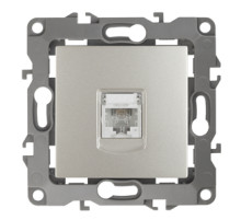 ЭРА 12-3105-15 Розетка телефонная RJ11, IP20, Эра12, перламутр (10/100/2500)