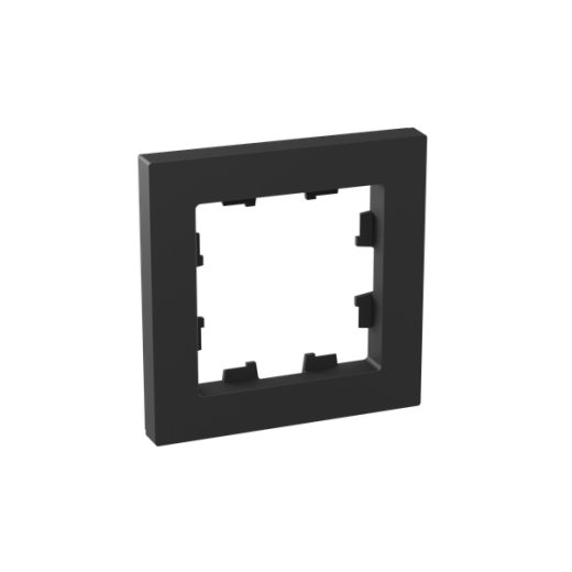1 - местная рамка, чёрная, пластик Эпика EKF