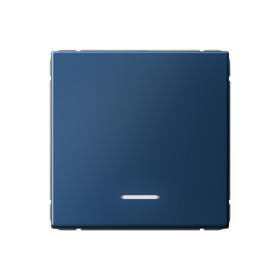 Systeme Electric ArtGallery Аквамарин Выключатель 1-клавишный с подсветкой, 10АХ, механизм, быстрозажим. клем.