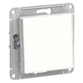 Systeme Electric AtlasDesign Art Бел Выключатель 1-клавишный сх.1, 10АХ, механизм