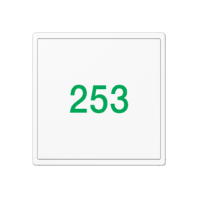 JUNG Накладка (стекло), белый