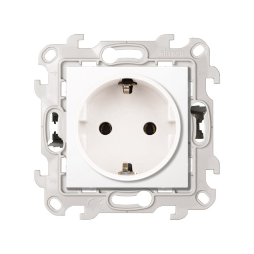 Розетка 2К+3 без защитных шторок Push&Go , белый