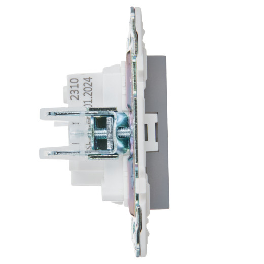 SKANDY Роз. без з/к/ш 10А SK-R02Gr сер. IEK