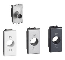 BT Axolute Мех Розетки TV проходная 