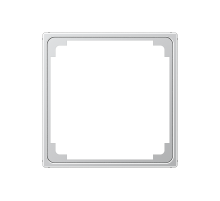 JUNG A 500 Алюминий Рамка промежуточная для монтажа изделий с крышкой 50х50