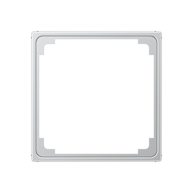 JUNG A 500 Алюминий Рамка промежуточная для монтажа изделий с крышкой 50х50