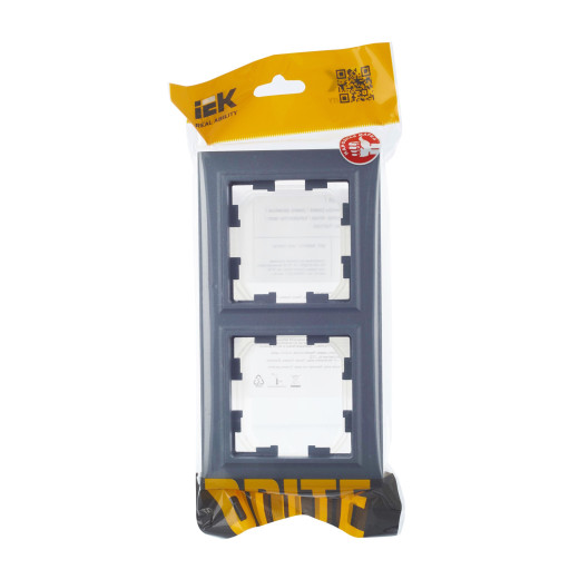 BRITE Рамка 2-мест. IP44 РУ-2-БрМ-44 мар. IEK