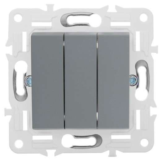 SKANDY Выключ. 3-кл. 10А SK-V11Gr сер. IEK