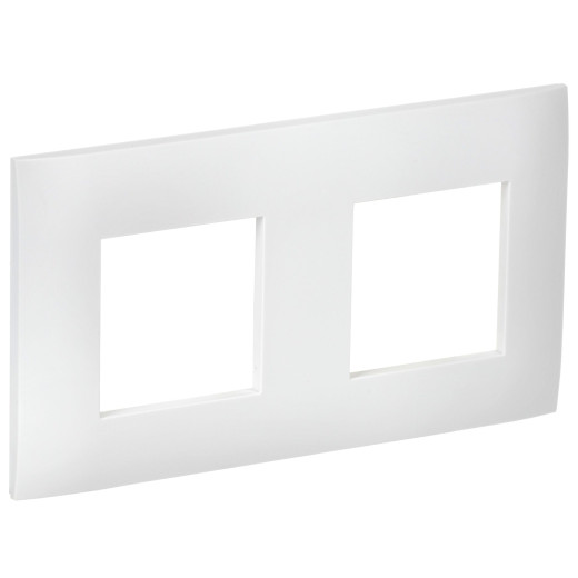 SKANDY Рамка 2-мест. SK-F02W арк. бел. IEK