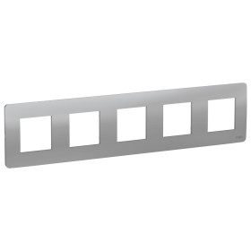 Schneider Electric Unica Studio Алюминий Рамка 5-ная
