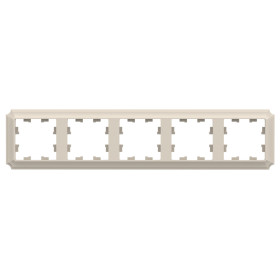 Systeme Electric AtlasDesign Antique Бежевый Рамка 5-ая, универсальная