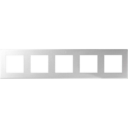 Рамка на 5 постов, алюминий