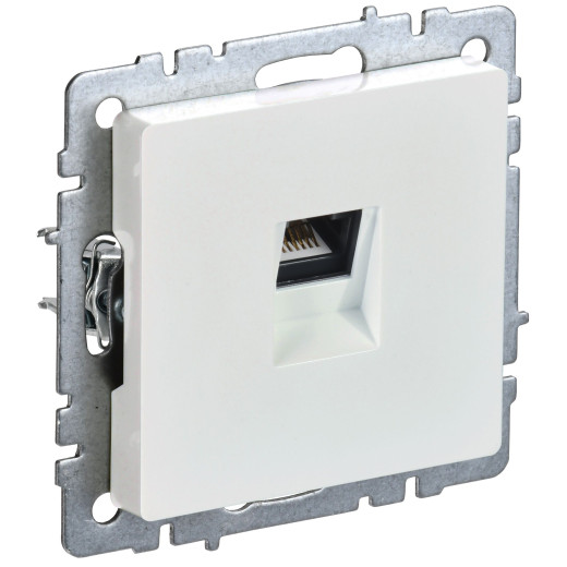 BRITE Роз. комп. RJ45 кат.6 РК11-БрЖ жемч. IEK