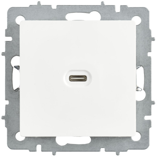 BRITE Роз. USB C 65Вт высокоскор. зар. РЮ12-1-БрАБ а/б IEK