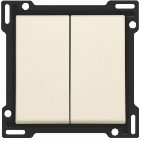 Niko Слоновая кость Клавиша двойная