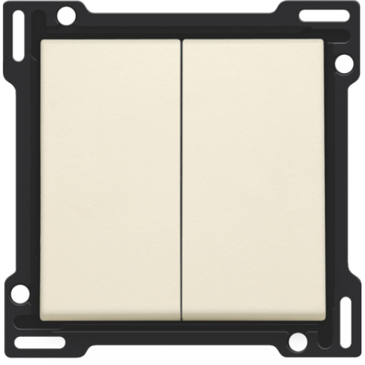 Клавиша двойная, слоновая кость