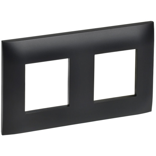 SKANDY Рамка 2-мест. SK-F02Bl черн. IEK