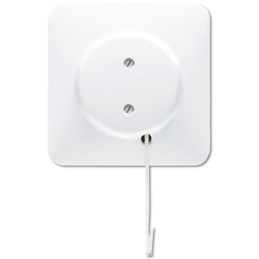 Шнуровой универсальный выключатель, белый