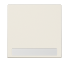 JUNG LS 990 Бежевая Клавиша 1-ая с полем для надписи