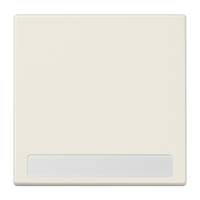 JUNG LS 990 Бежевая Клавиша 1-ая с полем для надписи