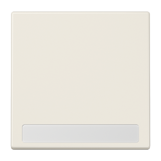 Клавиша для  выключателя с полем для надписи, слоновая кость