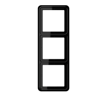 JUNG CD 500 Черная Рамка 3-ая