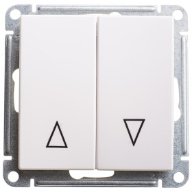 Systeme Electric Wessen 59 Бел Выключатель жалюзийный 2-ой с механической блокировкой для жалюзи