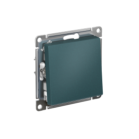 Systeme Electric AtlasDesign Изумруд Переключатель 1-клавишный, сх.6, 10АХ, мех., быстрозажим. клем.