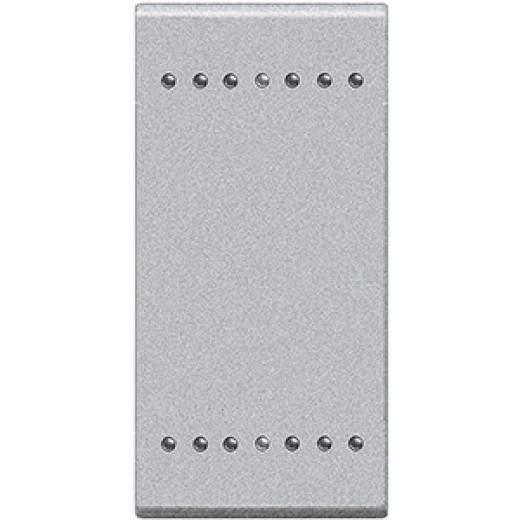 Livinglight Клавиша на 2 функции 1 модуль, цвет алюминий