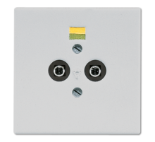 JUNG Розетка штепсельная для выравнивания потенциалов светло-серая