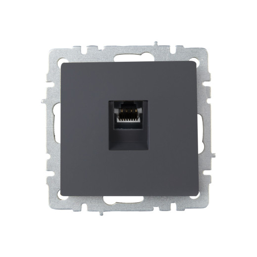 BRITE Роз. комп. RJ45 кат.6 РК11-БрГ граф. IEK