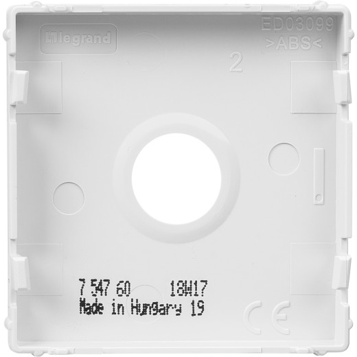 Valena LIFE.Лицевая панель для розеток ТВ.Белая