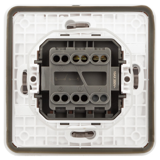 Выключатель ЭРА Эксперт 11-1521-01 IP55 10АХ-250В СУ белый