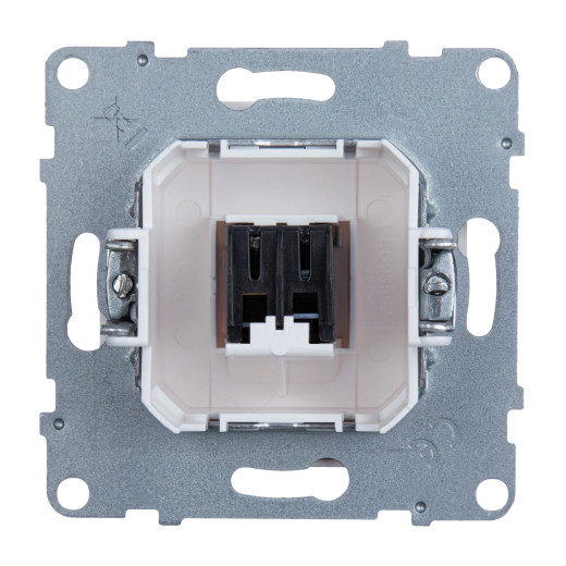 SUNO. Аудиорозетка с пружинными зажимами одиночная. Цвет 