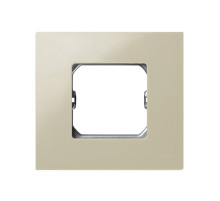 Simon 27 Play Слоновая кость Рамка-база 1-ая 85х91мм