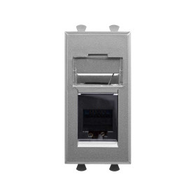 DKC Телефонная розетка RJ-12 модульная, 