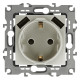 Розетка ЭРА Серия 12 12-4109-15 2P+E 16A-250В штор. с 2xUSB 5В-3А перламутр