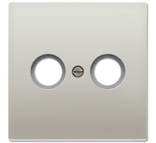 JUNG LS 990 Edelstahl Накладка TV-FM розетки