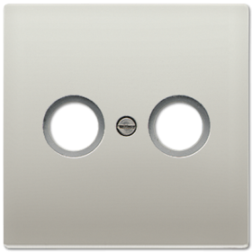 JUNG LS 990 Edelstahl Накладка TV-FM розетки