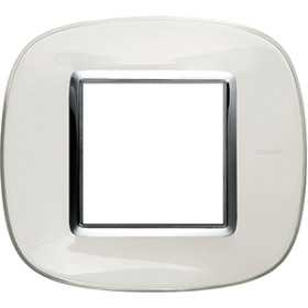 BT Axolute Белая карамель Рамка 2 мод эллипс.